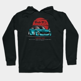 Fairlady 240Z Legend (Blue Satin) Hoodie